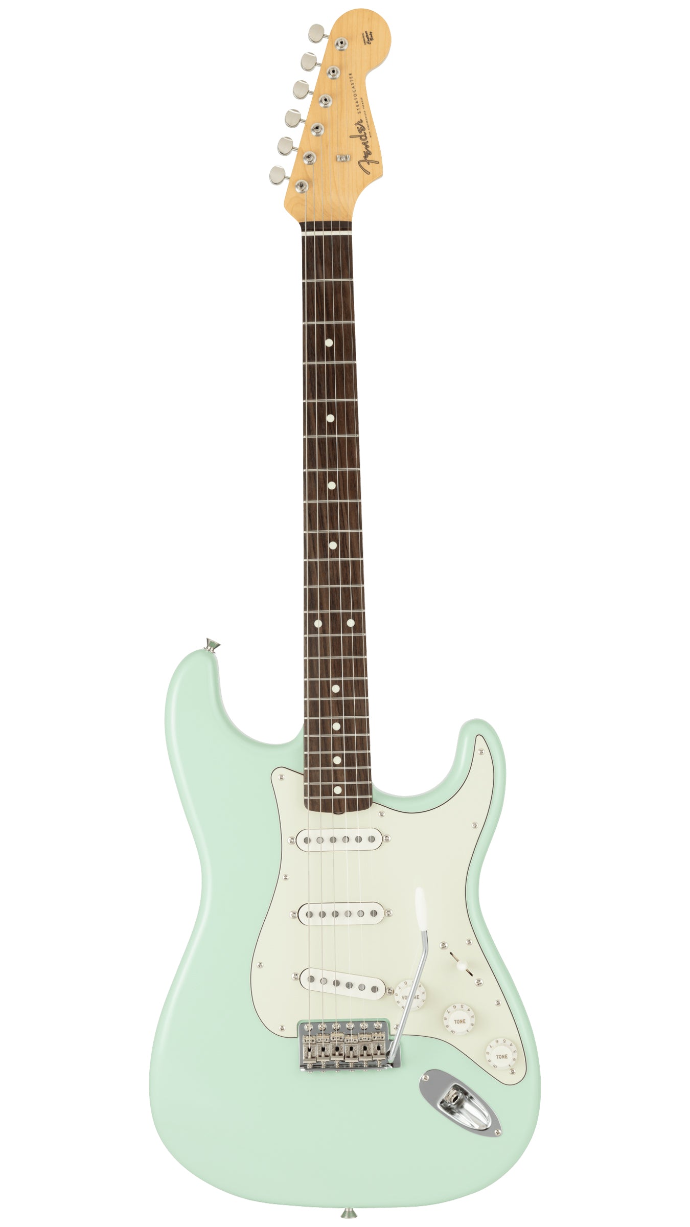 Fender Made in Japan Traditional 60s Stratocaster (Rosewood Fingerboard, Surf Green)