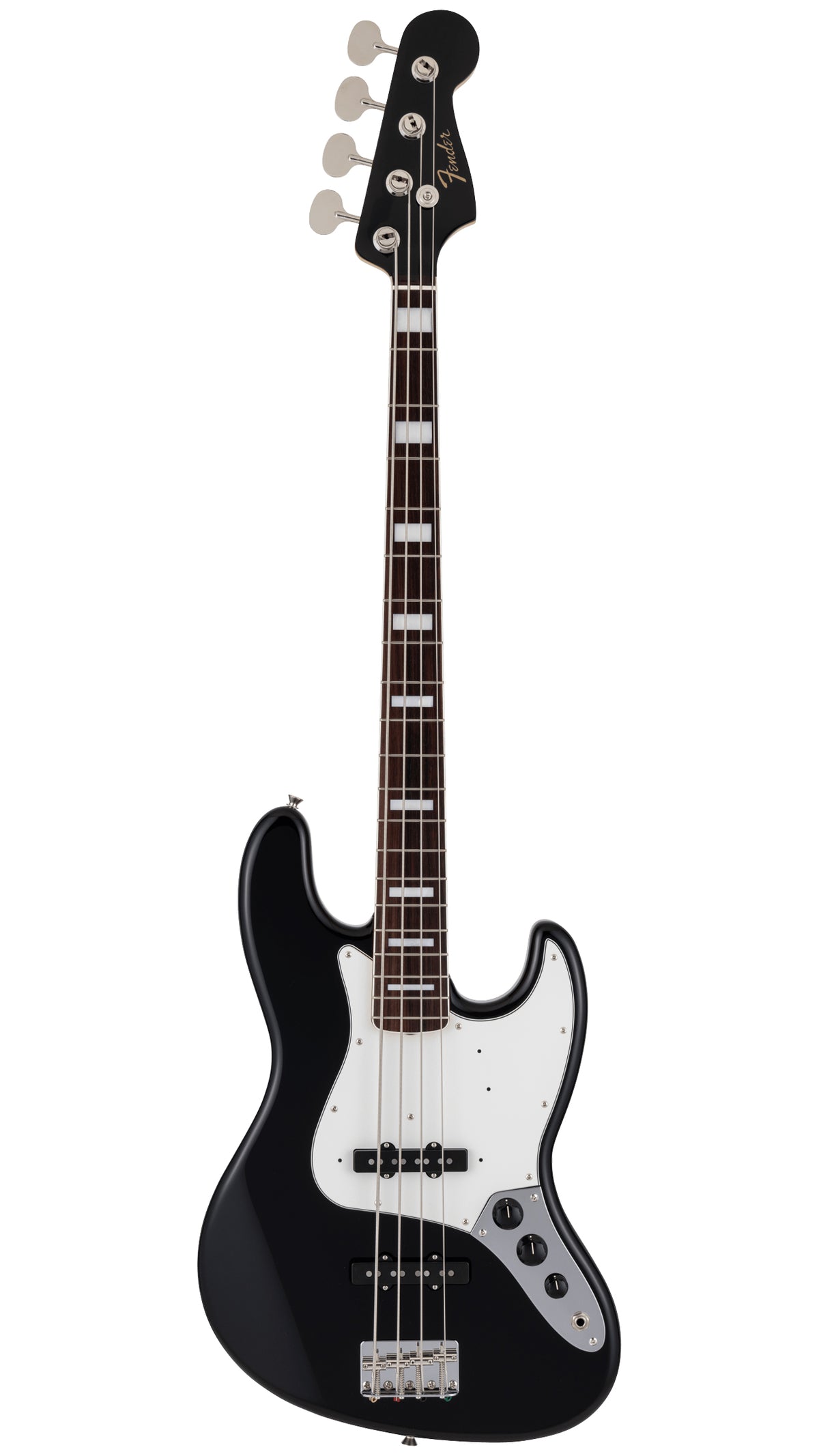Fender Made in Japan Traditional Late 60s Jazz Bass (Rosewood Fingerboard, Black)