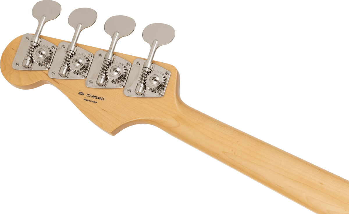 Fender Made in Japan Traditional Late 60s Jazz Bass (Rosewood Fingerboard, Black)
