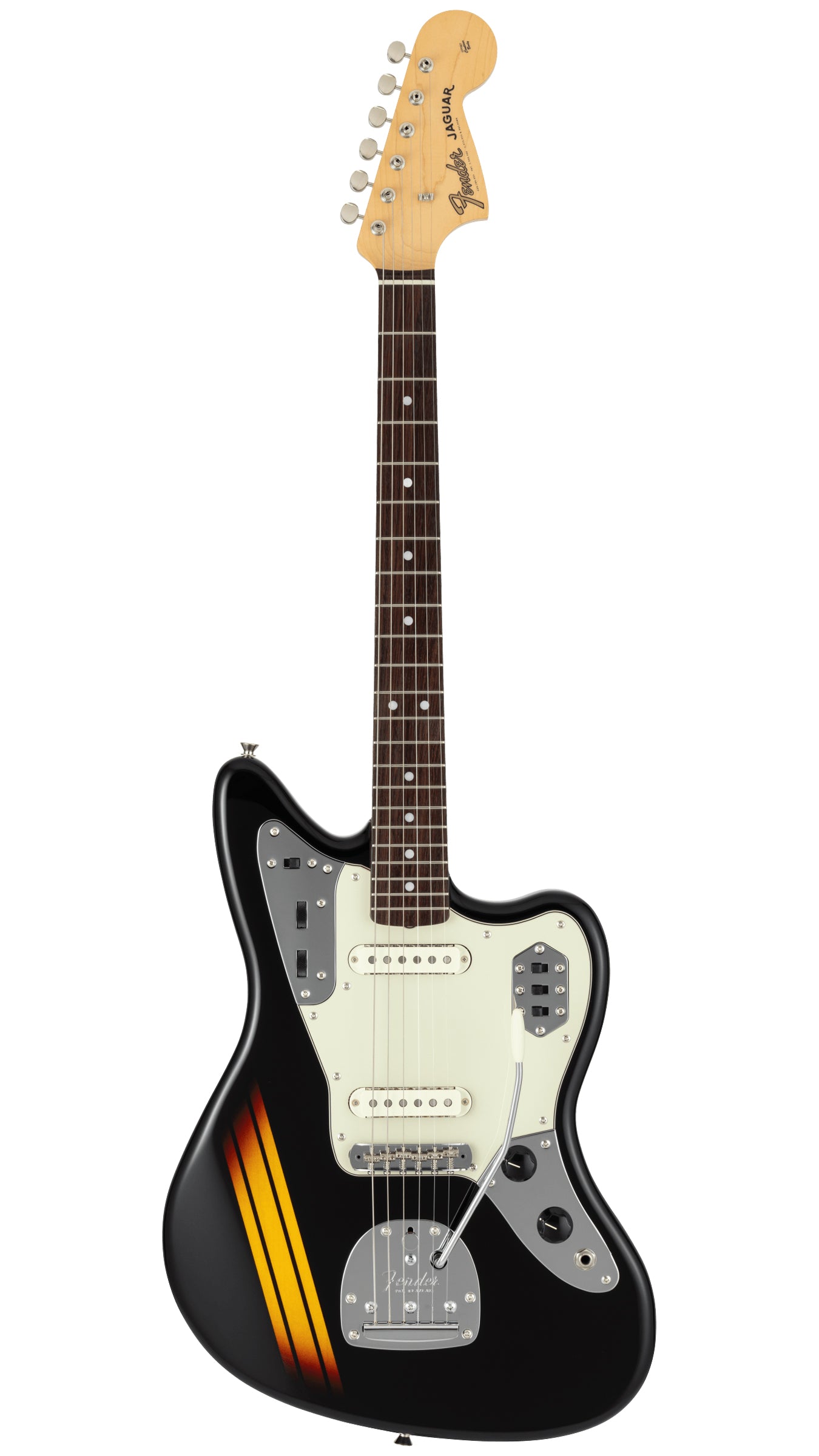 Fender Made in Japan Traditional 60s Jaguar (Rosewood FB, Competition Black / 3-Color Sunburst)