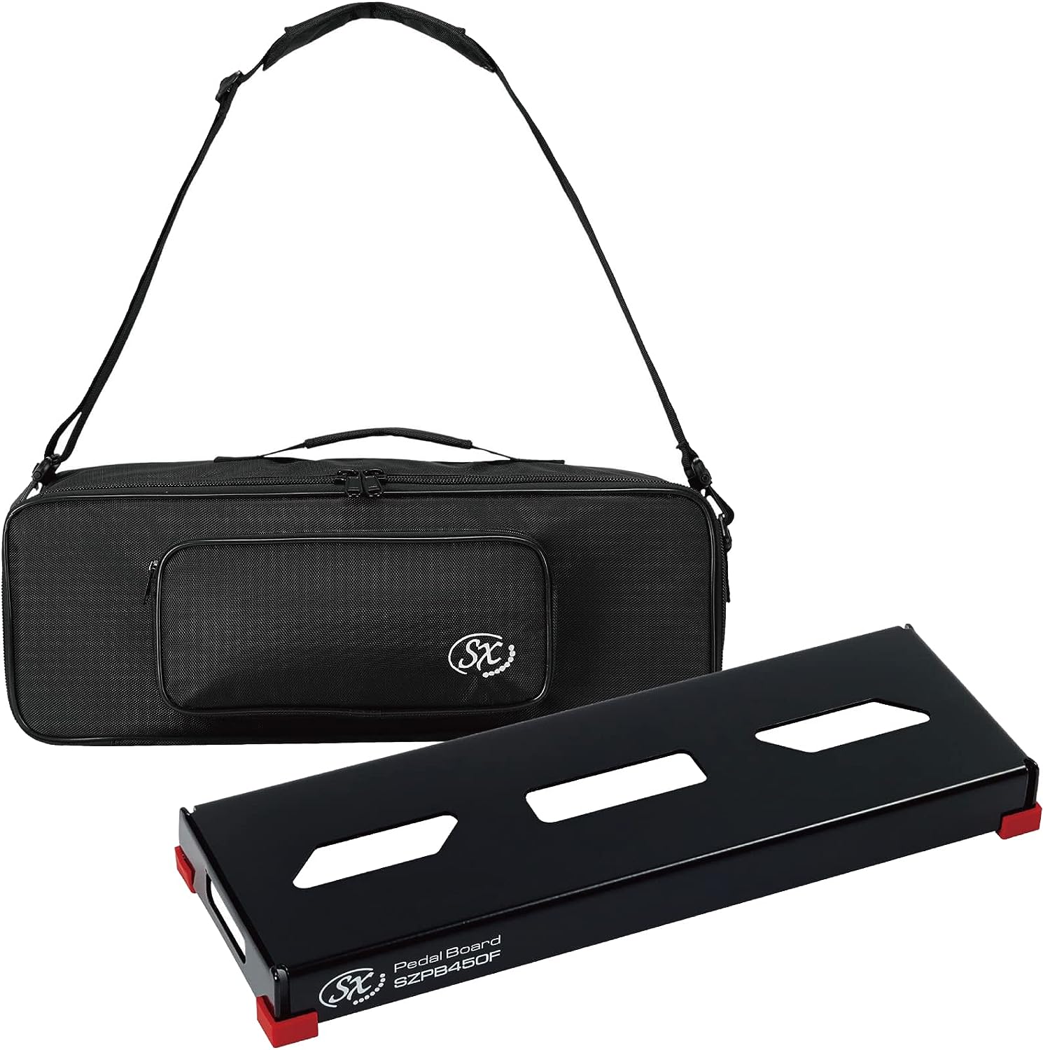 SX Pedalboard SZPB450FBK Xtra Small Flat (w/ Bag)