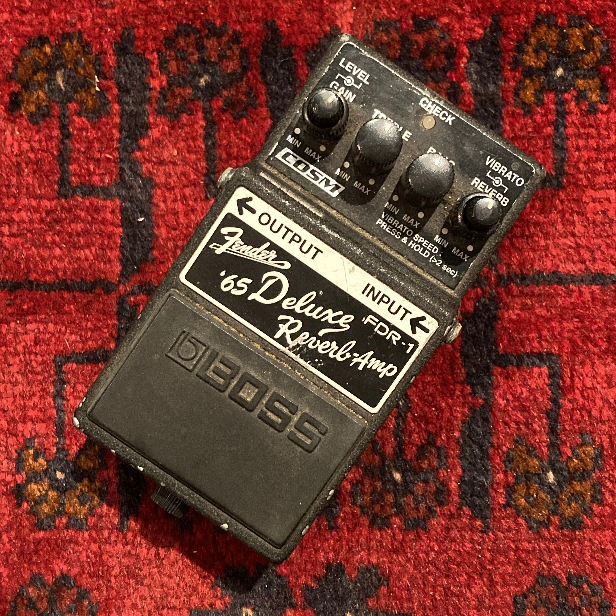 2007 Boss FDR-1 Fender '65 Deluxe Reverb Amp Pedal (Taiwan)