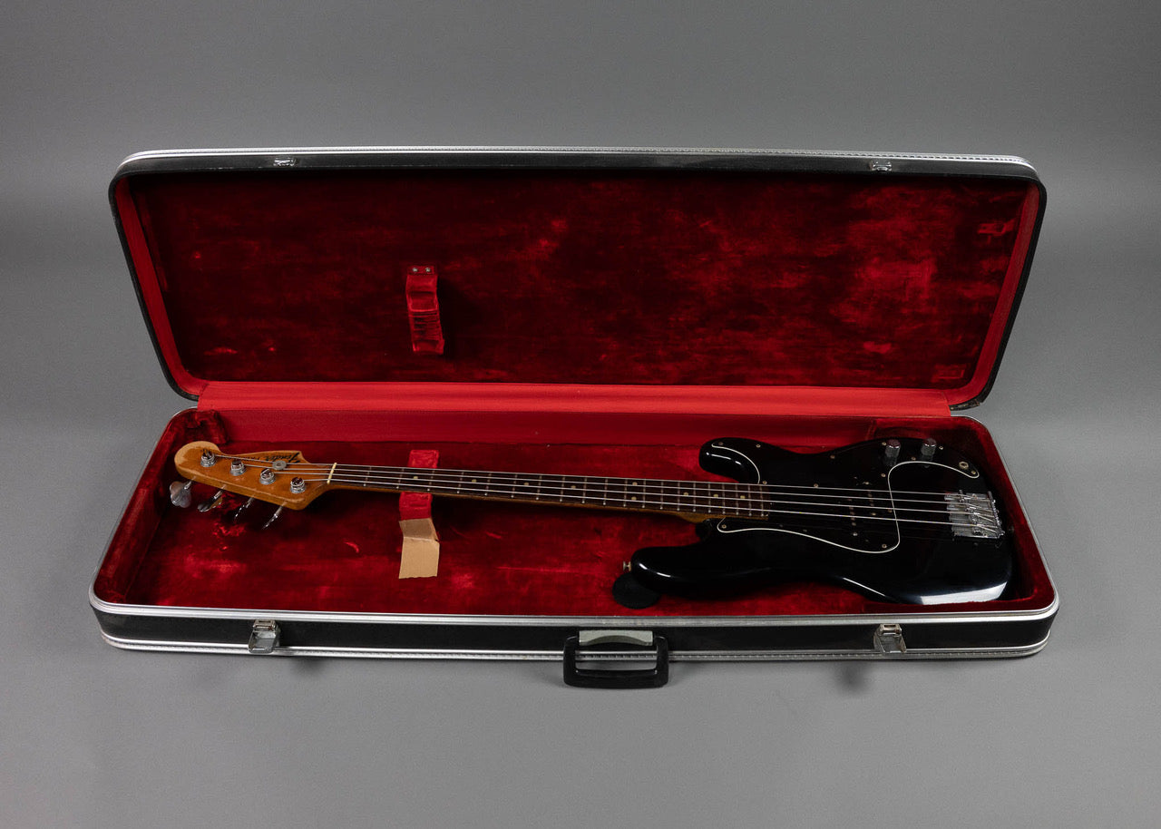 1973 Fender Precision Bass (USA, Black, HSC)