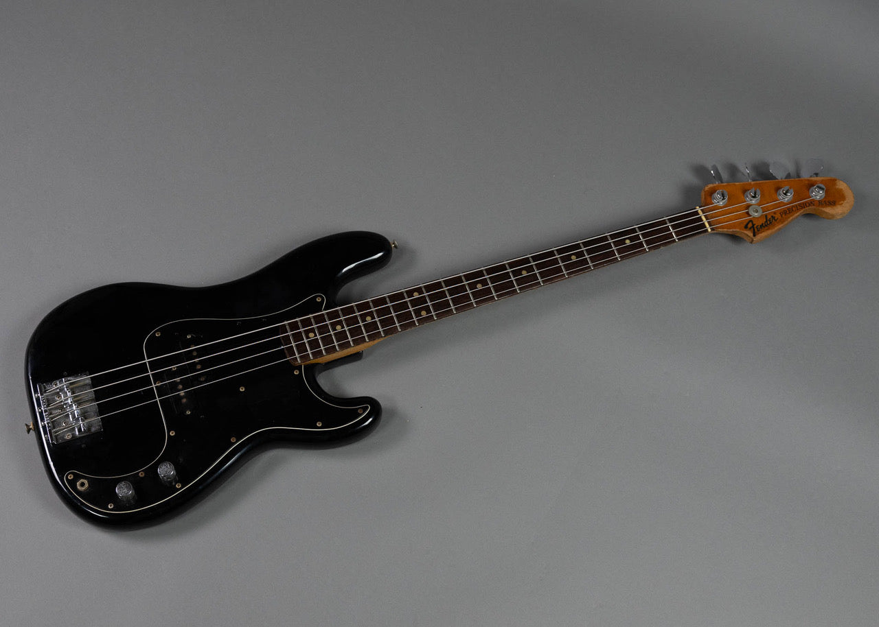 1973 Fender Precision Bass (USA, Black, HSC)