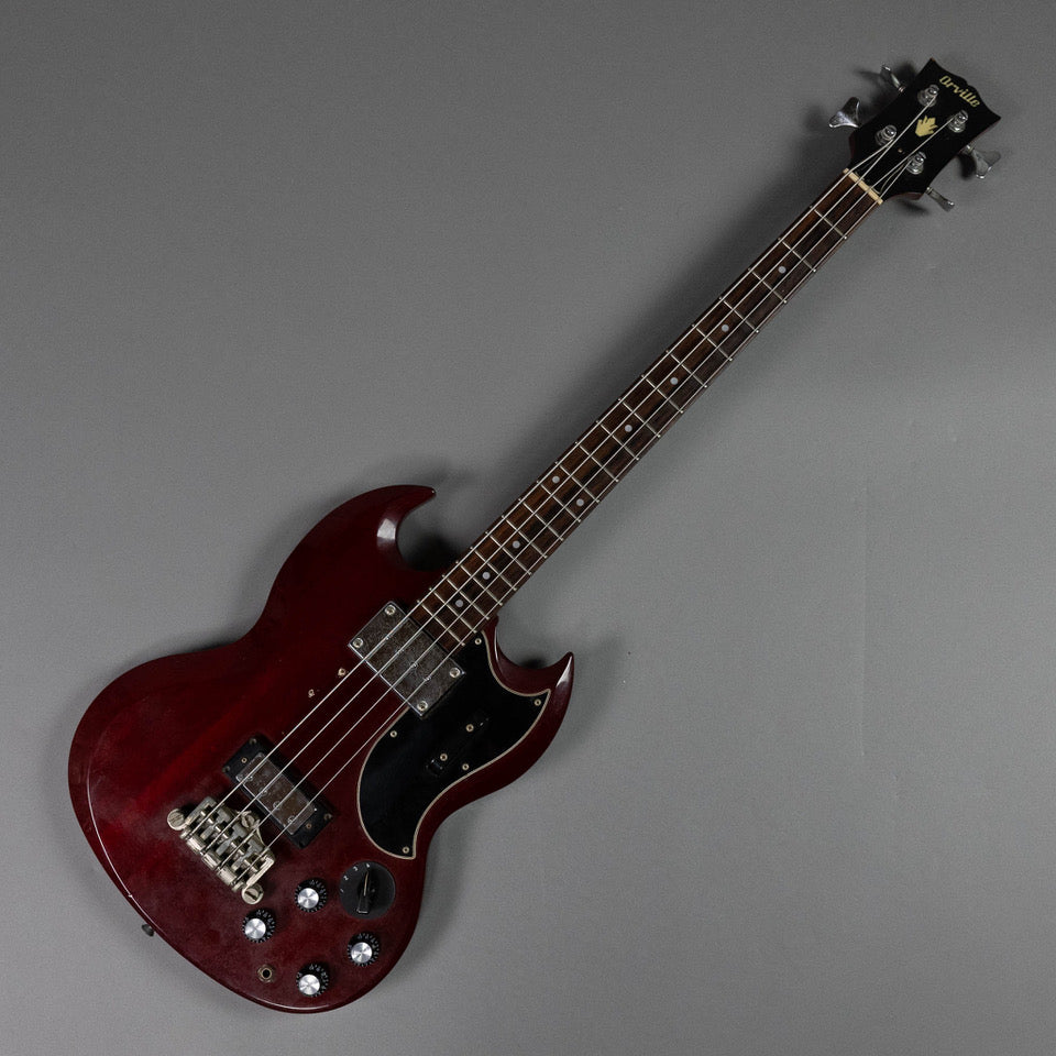 c1990s Orville EB-3 SG Bass (Japan, Cherry)