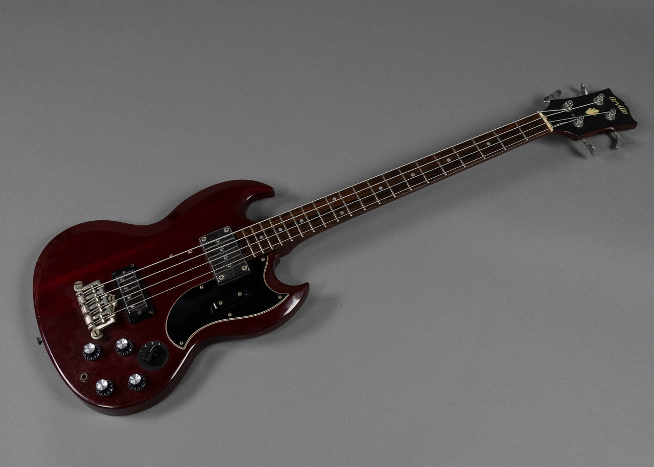 c1990s Orville EB-3 SG Bass (Japan, Cherry)