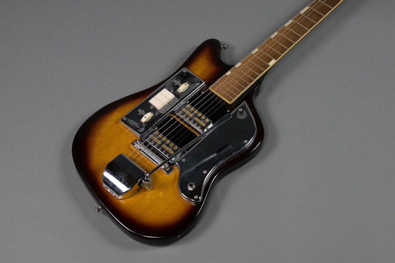 c1960s Teisco SS2L (Japan, Sunburst, HSC)