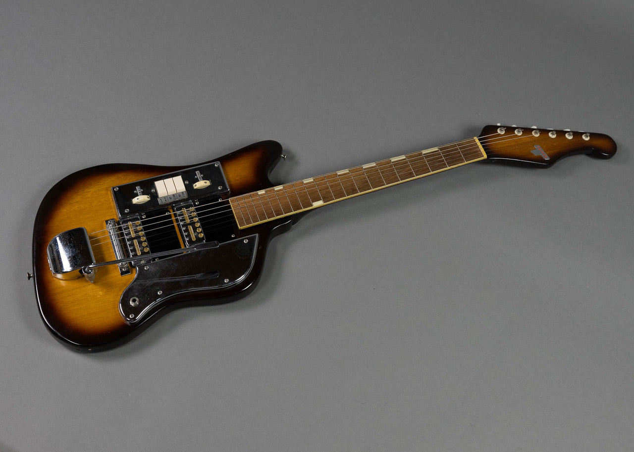 c1960s Teisco SS2L (Japan, Sunburst, HSC)