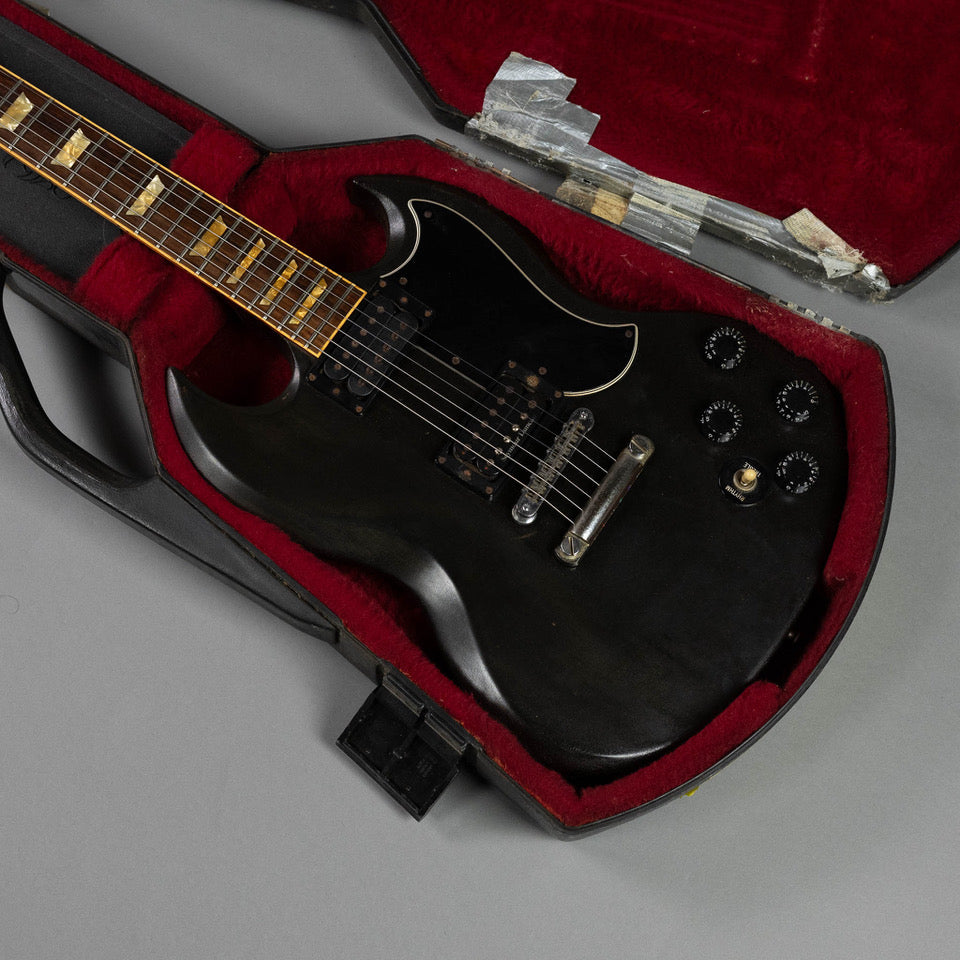 1989 Gibson SG Standard (USA, Black,  Gibson Chainshaw Case)