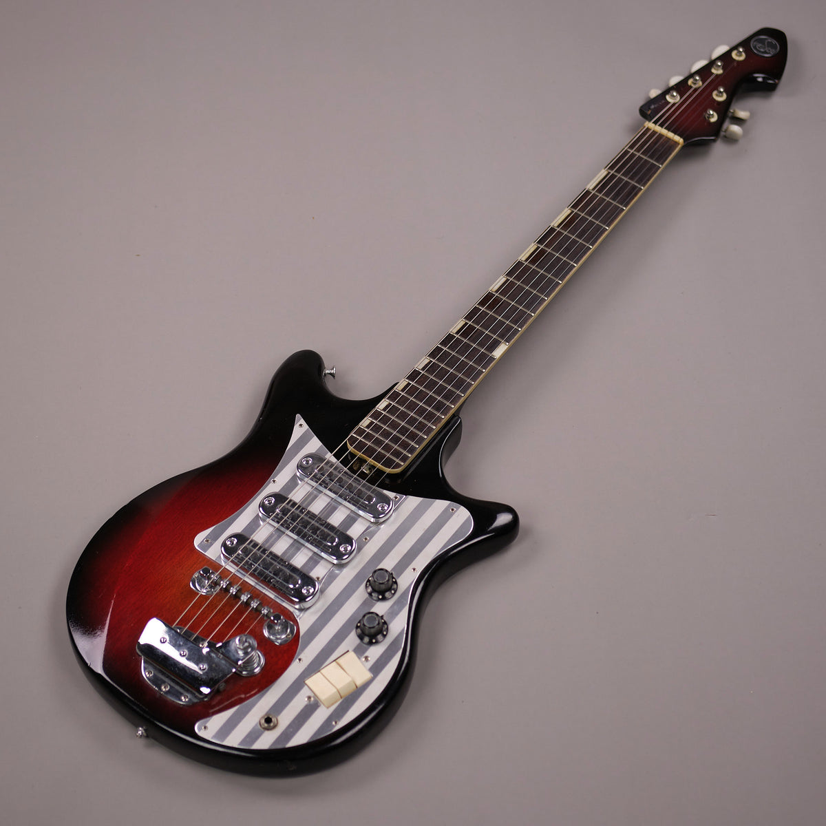 Teisco MJ-3L 2 TONE SUNBURST 1965年製 Teisco MJ-3L 2 Tone Sunburst Electric Guitar 1965 Used