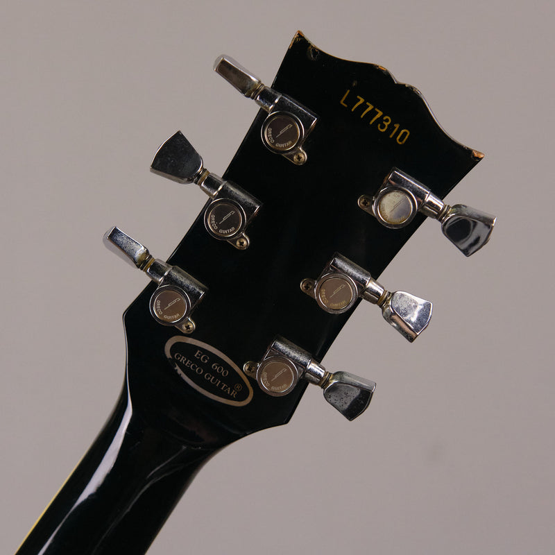 1977 Greco EG-600 Les Paul Frampton (Japan. Black, HSC)