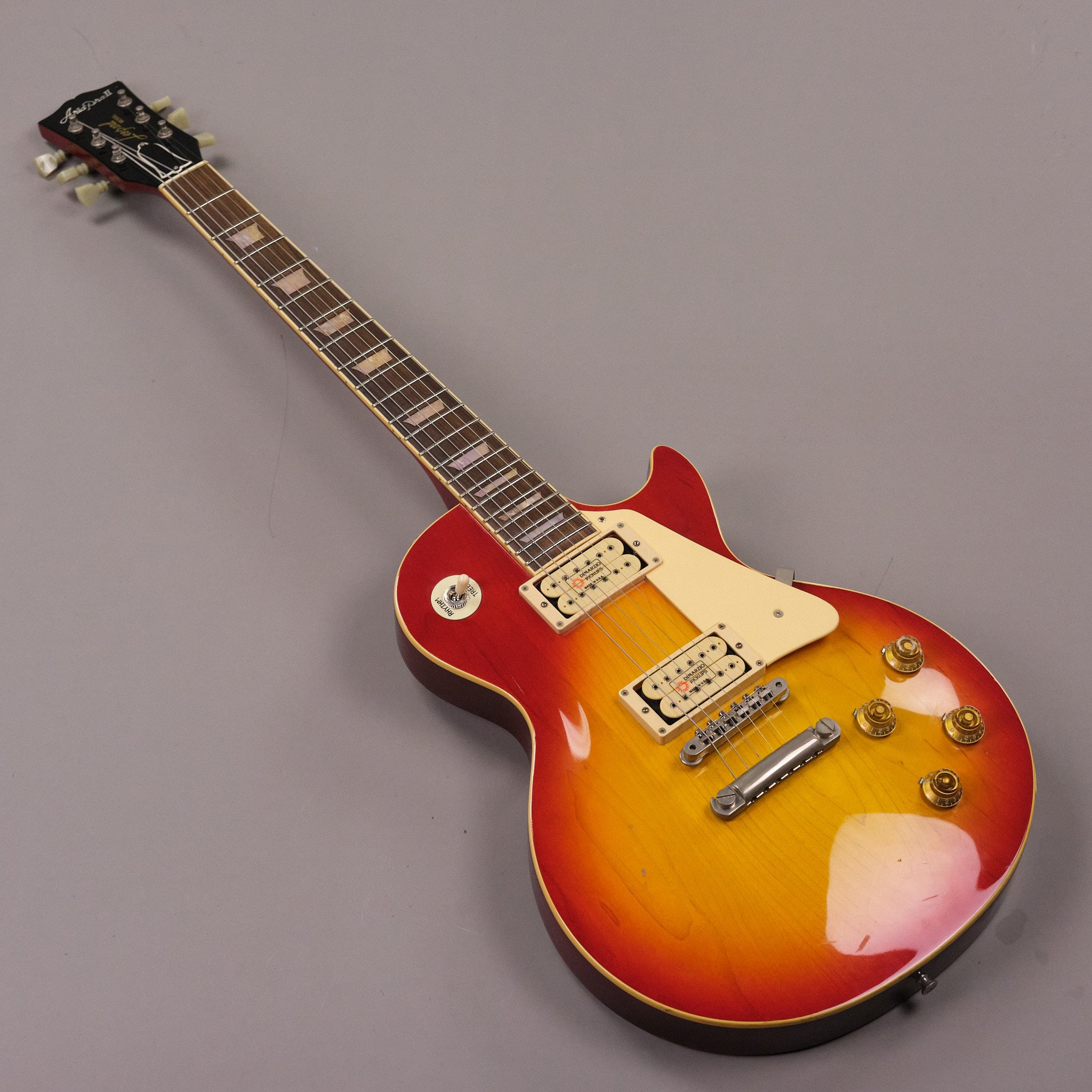 1981 Aria Pro II "Leopard" Les Paul (Japan, Sunburst)