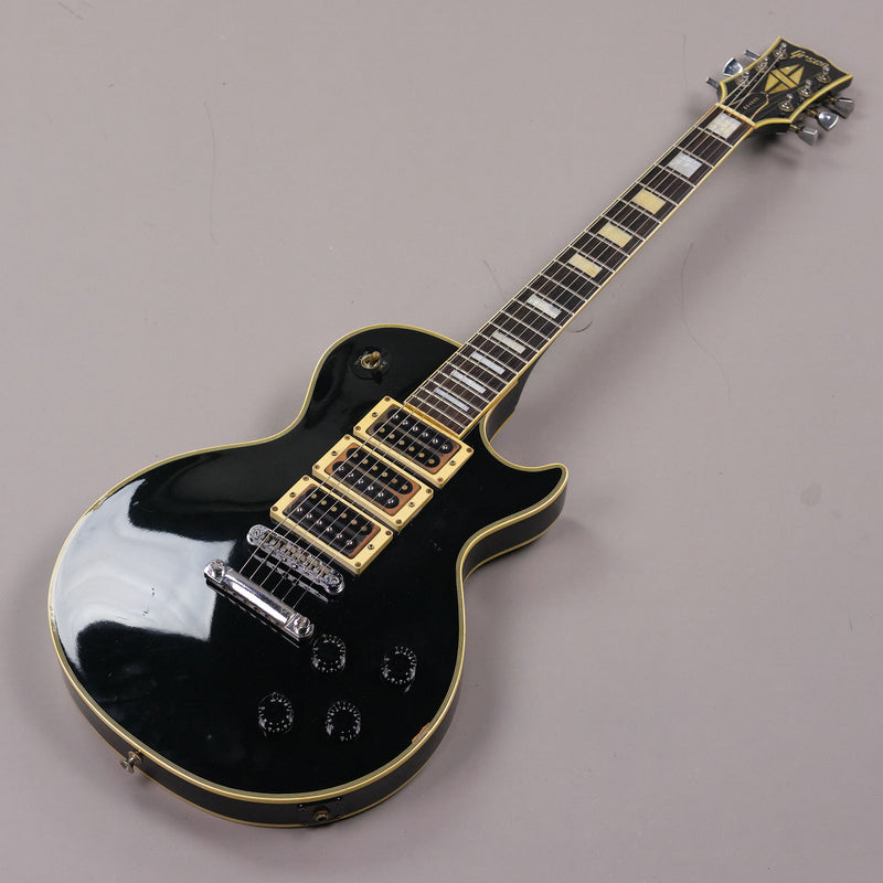 1977 Greco EG-600 Les Paul Frampton (Japan. Black, HSC)