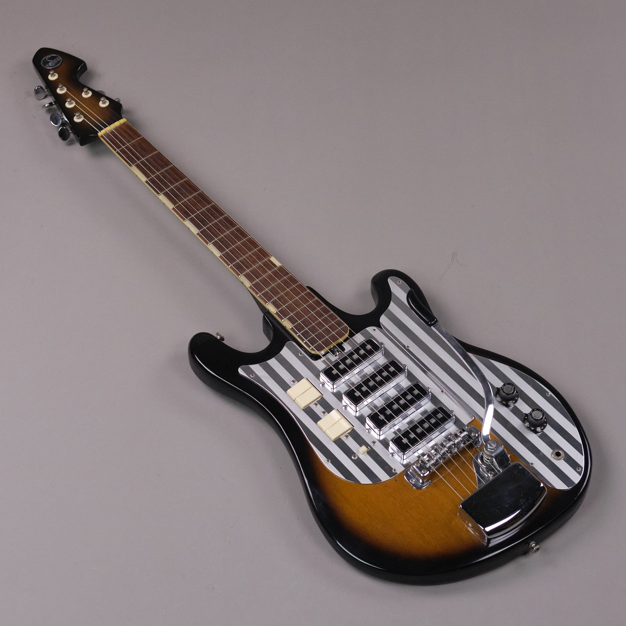 c1960s Teisco WL-4 (Japan, Sunburst, NOS in box)