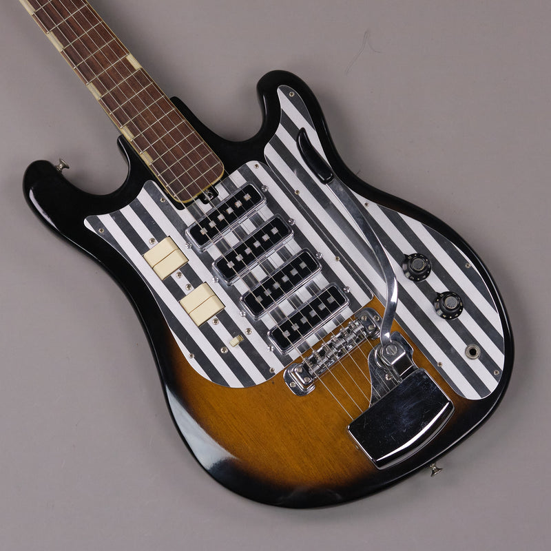 c1960s Teisco WL-4 (Japan, Sunburst, NOS in box)