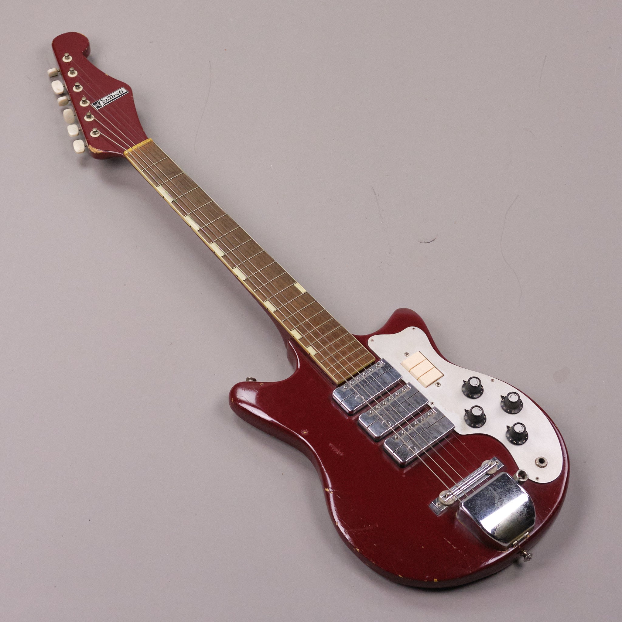 c1960s ColTone 'Teisco' MJ3L (Japan, Red)