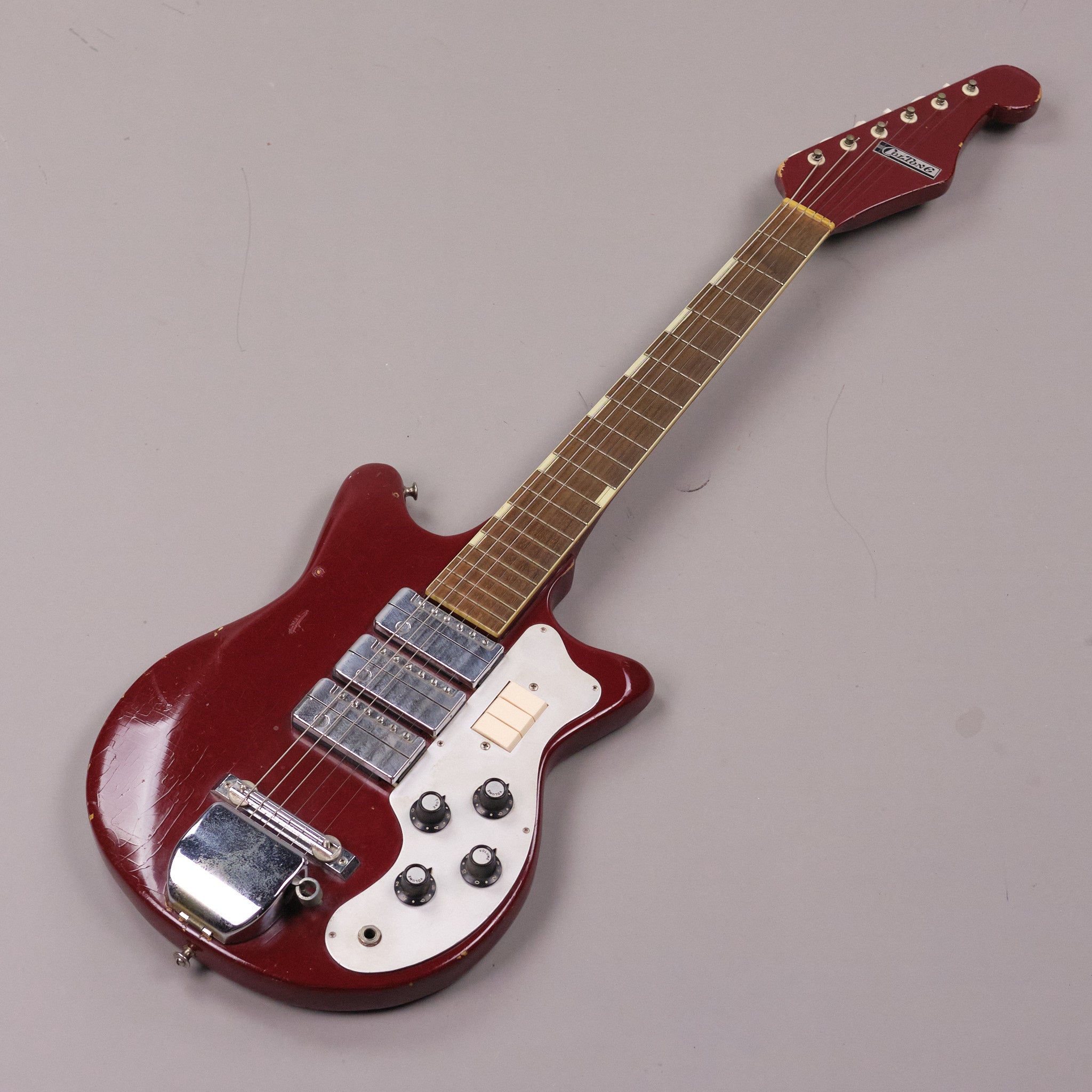 c1960s ColTone 'Teisco' MJ3L (Japan, Red)