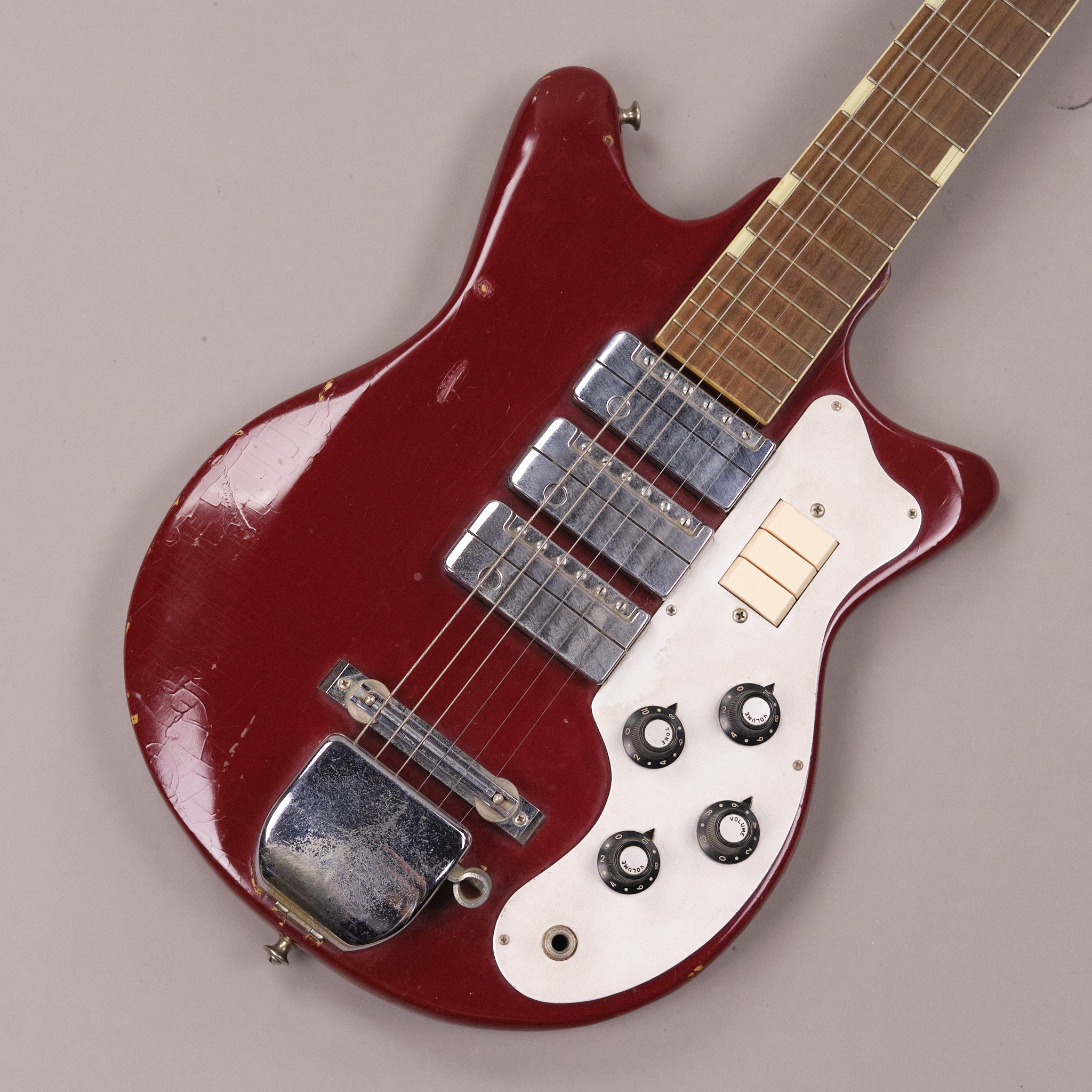 c1960s ColTone 'Teisco' MJ3L (Japan, Red)