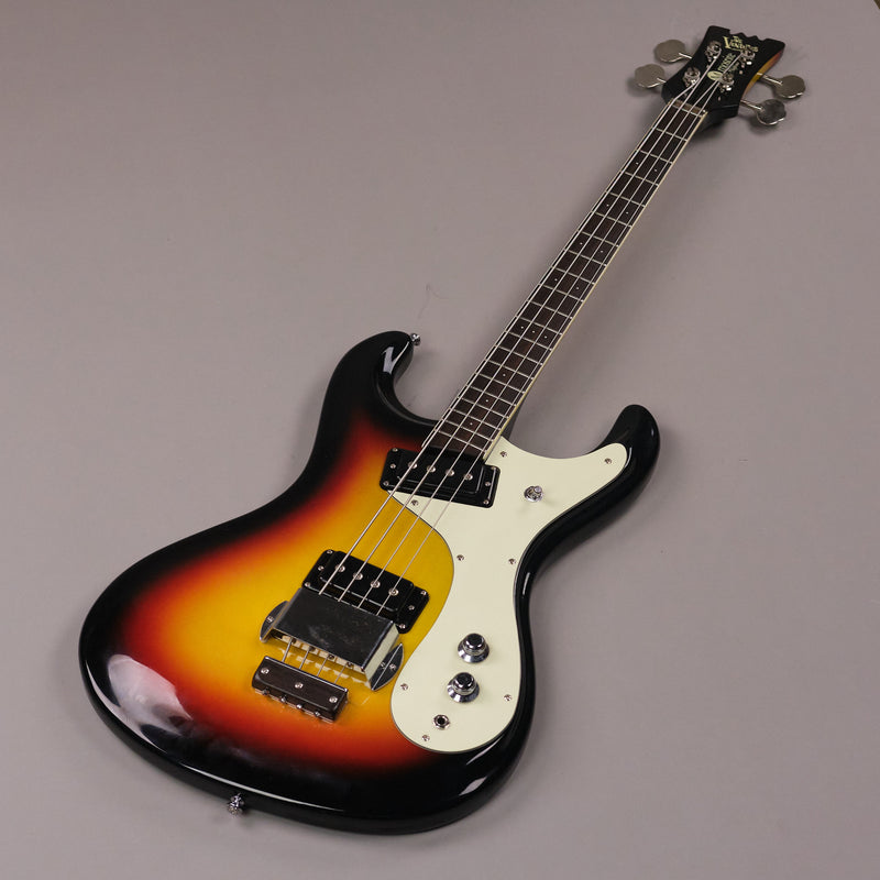 c1990s Mosrite 'The Ventures' 65 Bass (Japan, Sunburst)