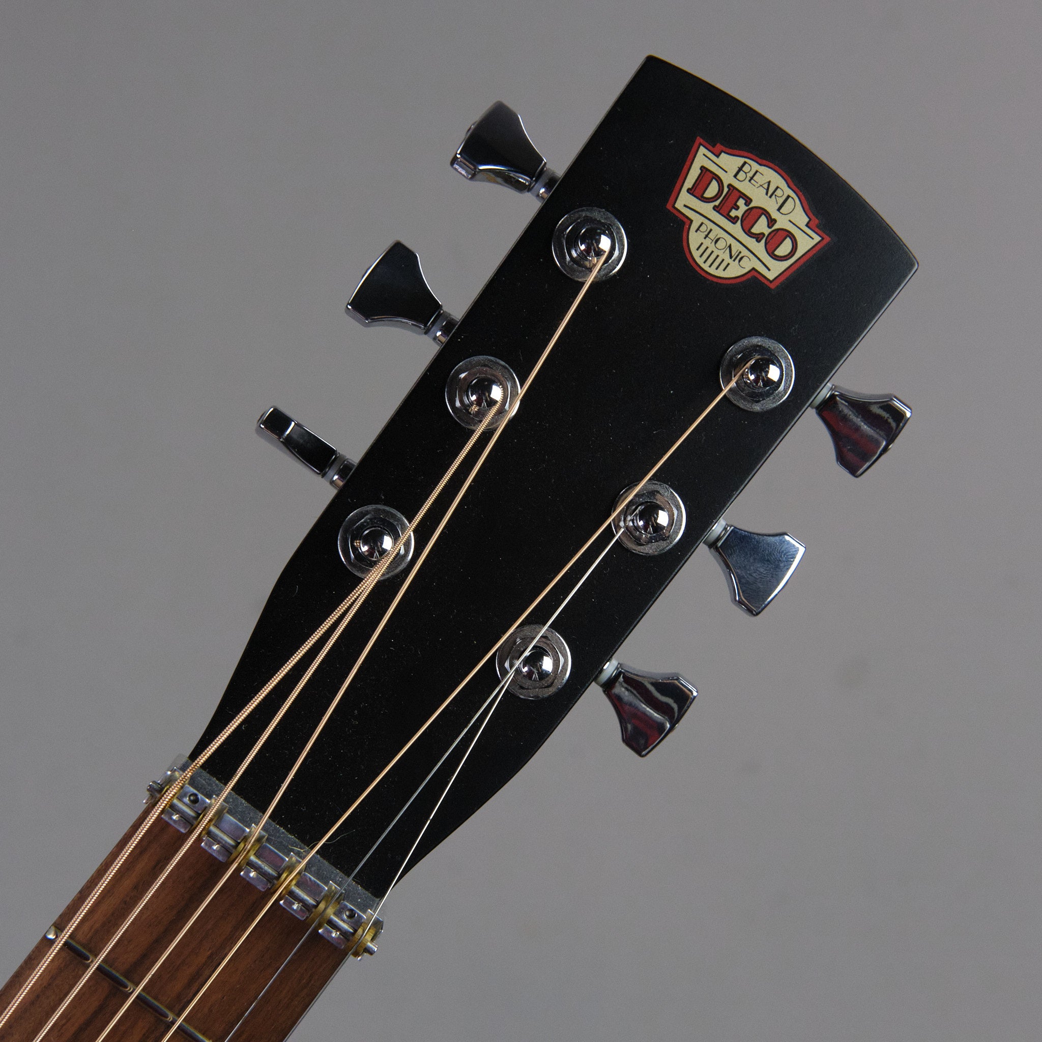 c2020s Beard DecoPhonic Model 37 Squareneck Resonator (USA, Sunburst, OHSC)