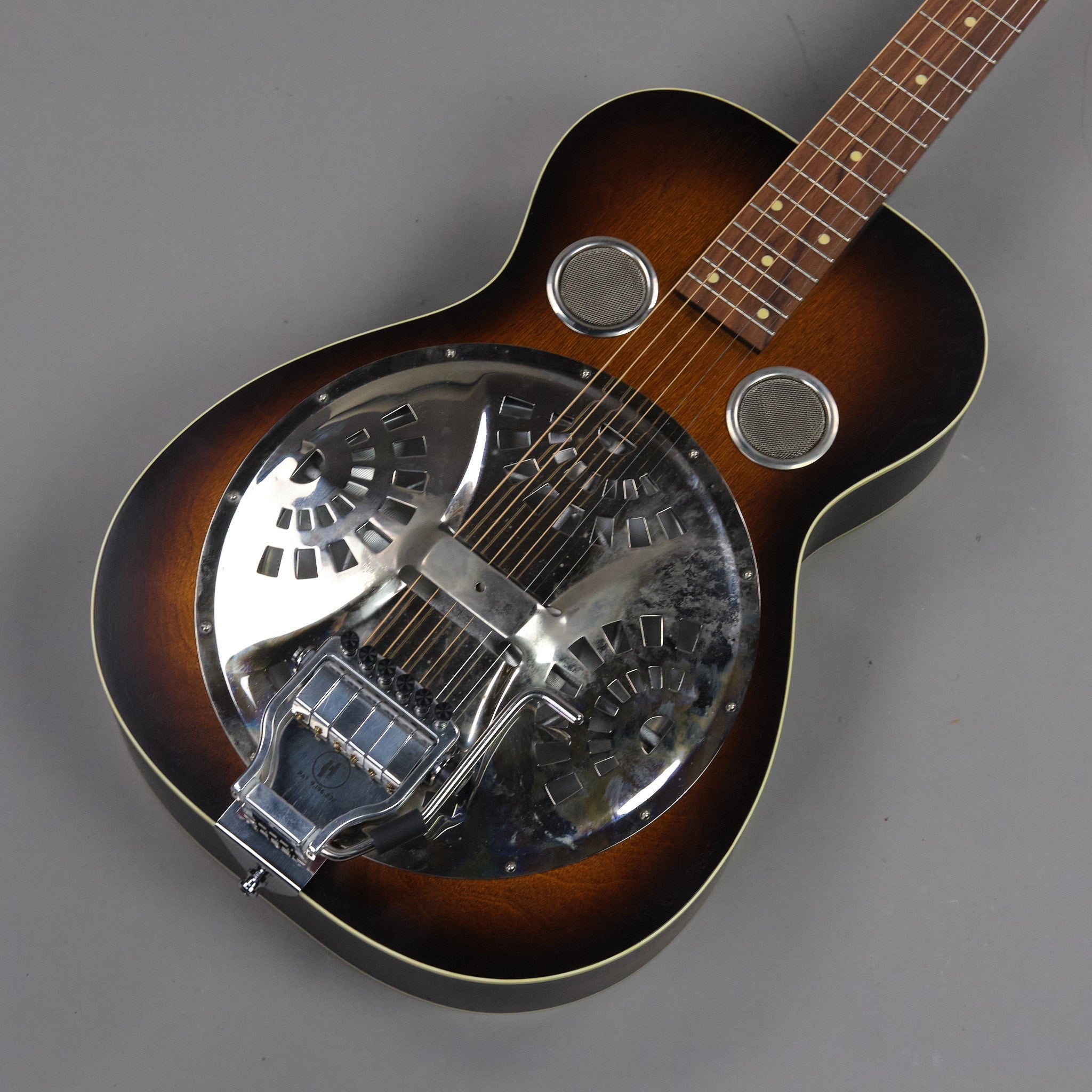 c2020s Beard DecoPhonic Model 37 Squareneck Resonator (USA, Sunburst, OHSC)