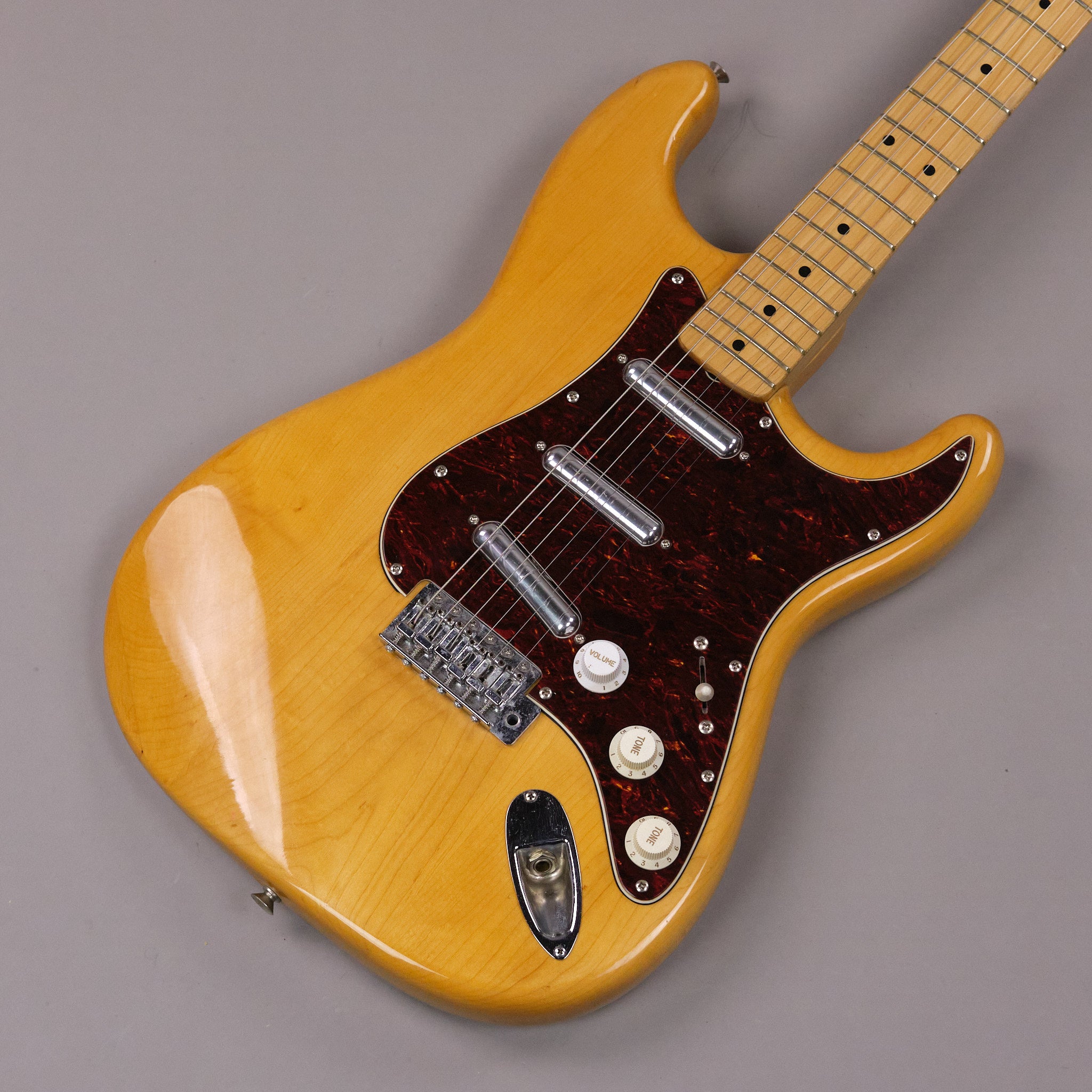 1976 Greco Supersounds Strat (Japan, Natural)