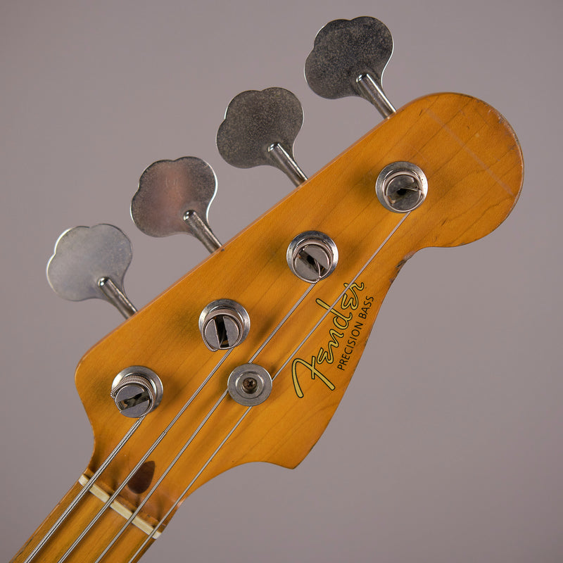 1983 Fender JV P Bass (Japan, Candy Apple Red)