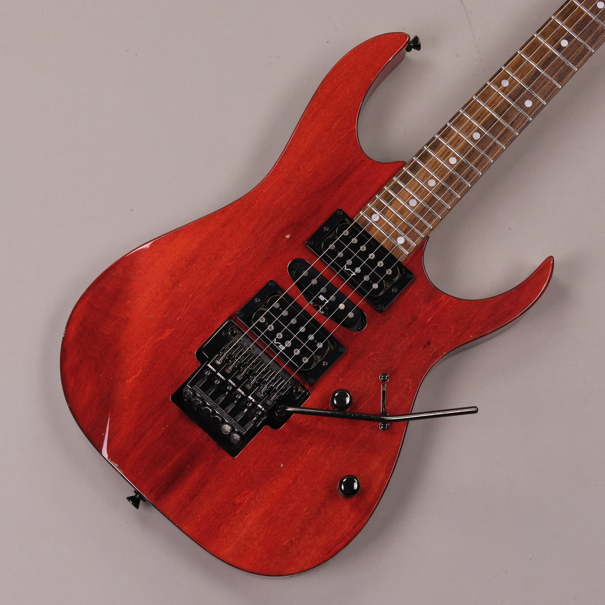 1997 Ibanez RG570 (Japan, Translucent Red)