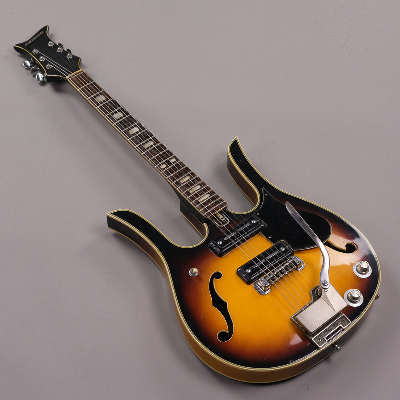 c1970s Teisco Longhorn (Japan, Sunburst)