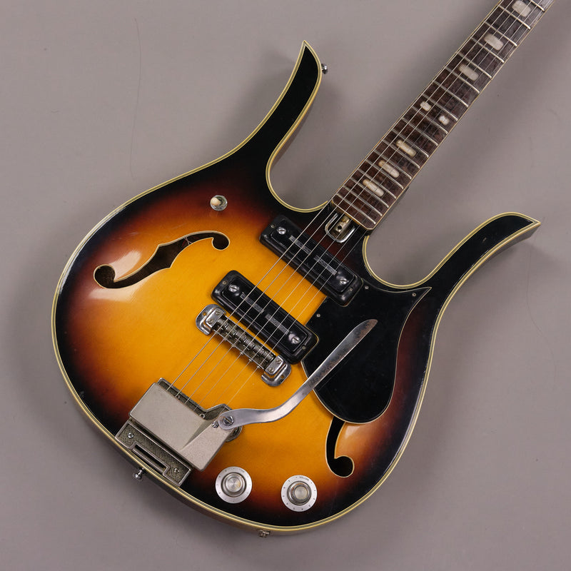 c1970s Teisco Longhorn (Japan, Sunburst)