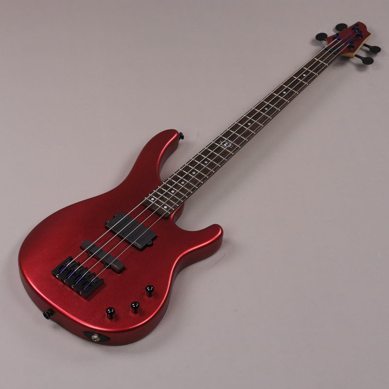 2014 Washburn Custom Shop 'The Hammer' Bass (USA, Sparkle Red, OHSC)