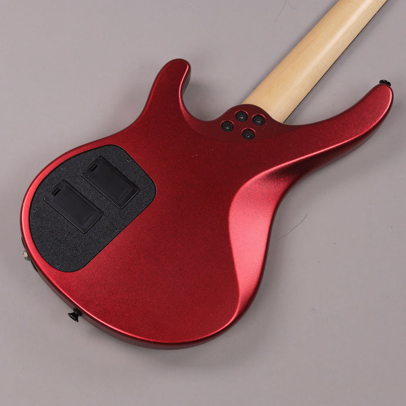 2014 Washburn Custom Shop 'The Hammer' Bass (USA, Sparkle Red, OHSC)