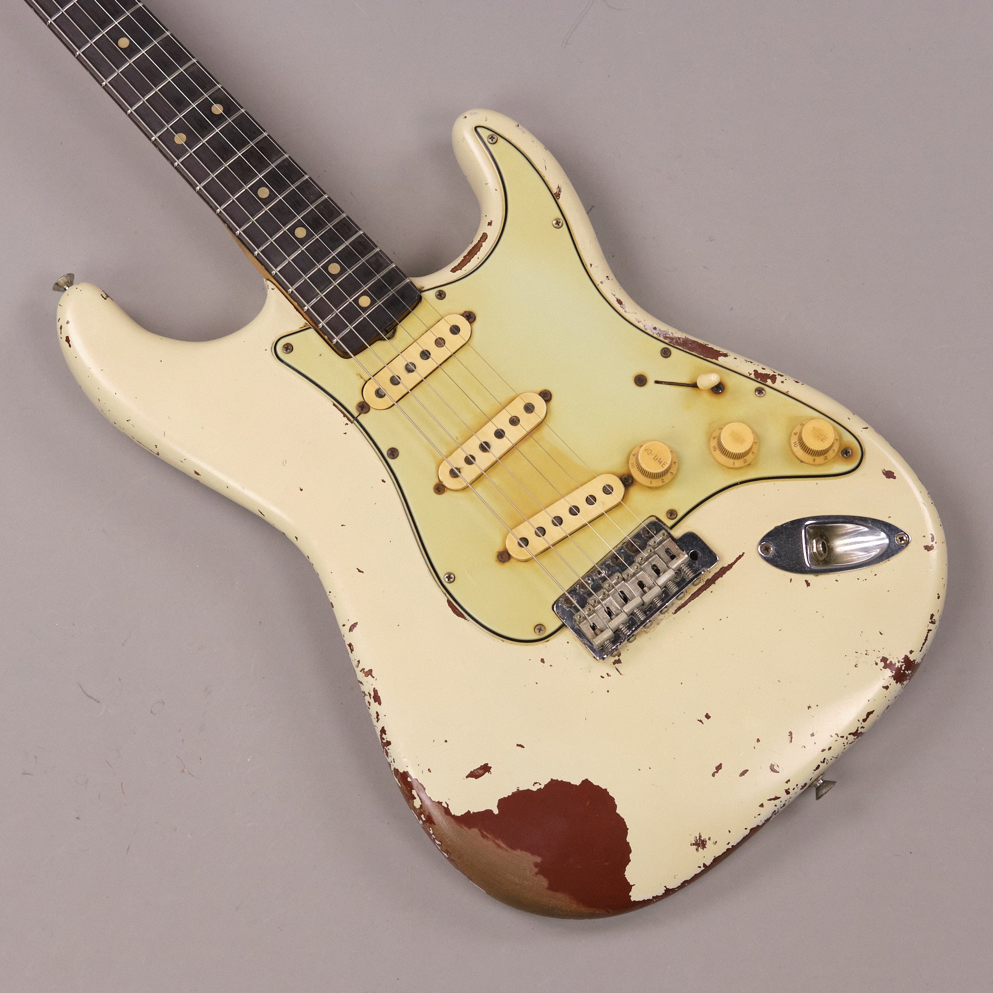 1962 Fender Stratocaster (USA, Olympic White, HSC)