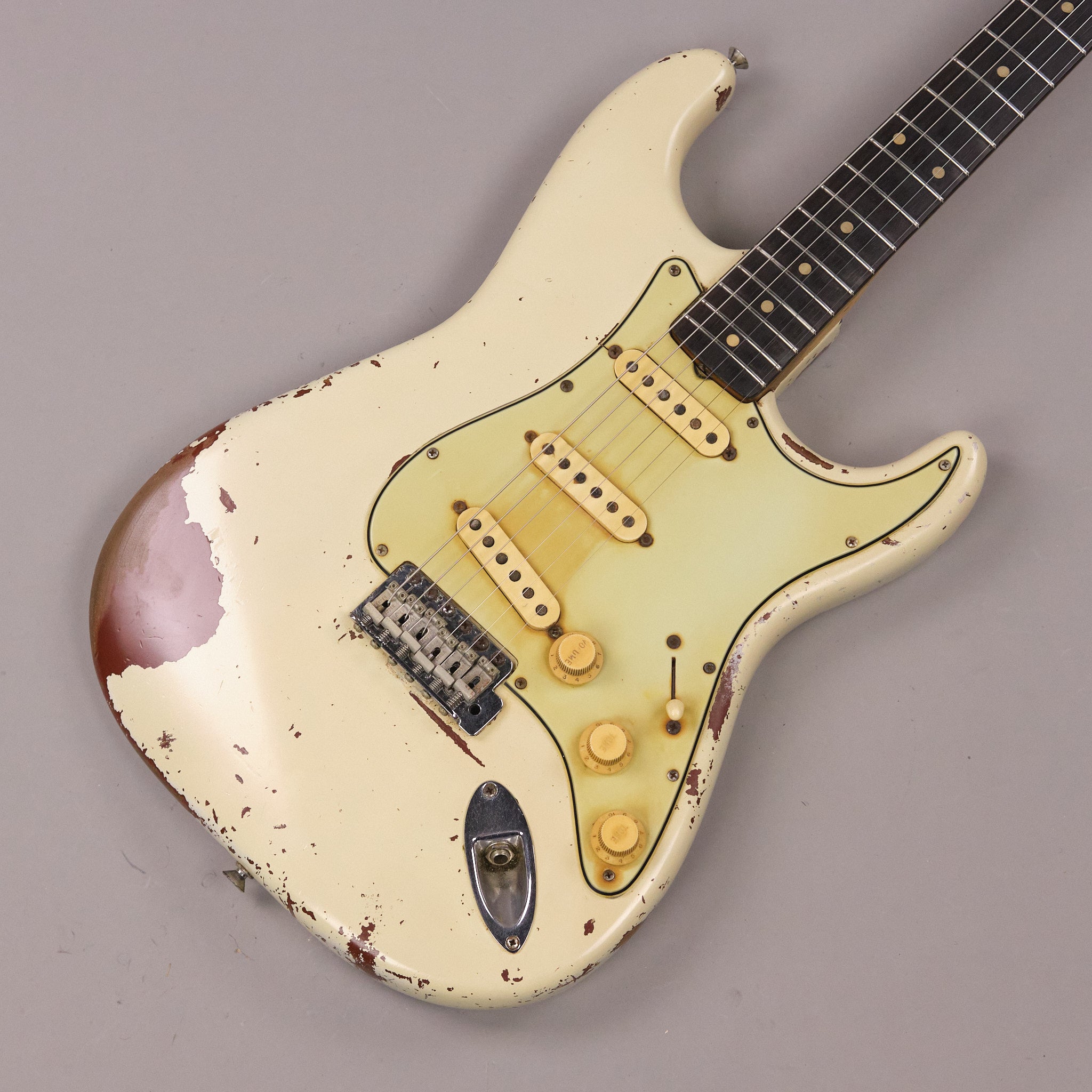 1962 Fender Stratocaster (USA, Olympic White, HSC)