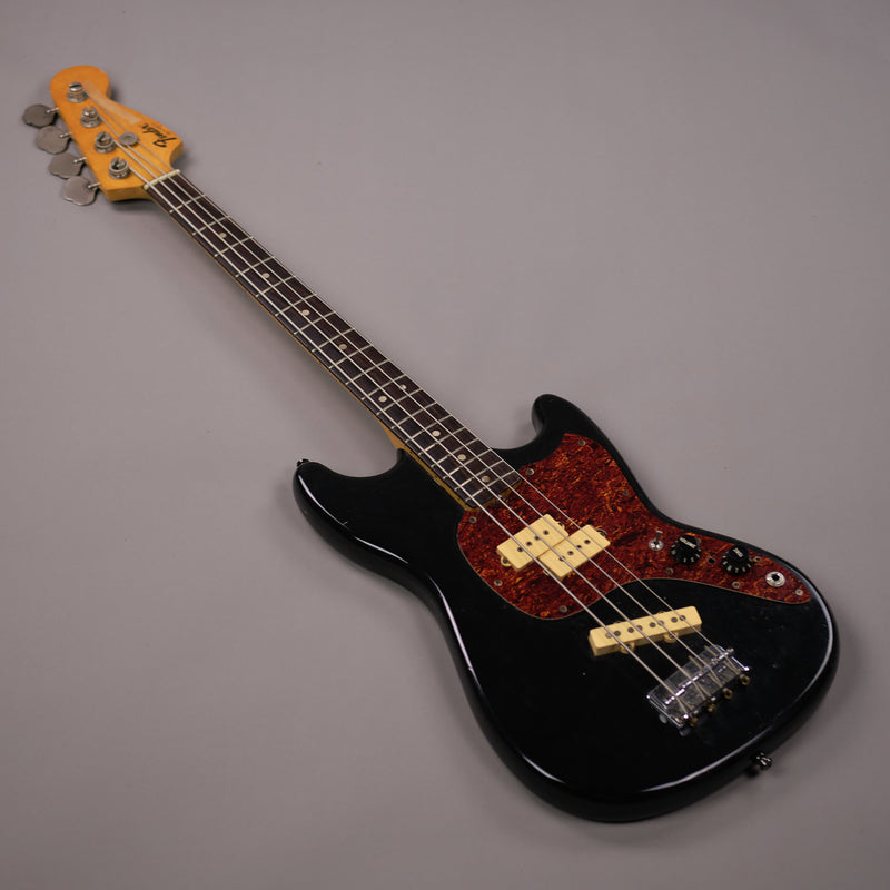 1978 Fender Musicmaster Bass (USA, Black, Fender HSC)