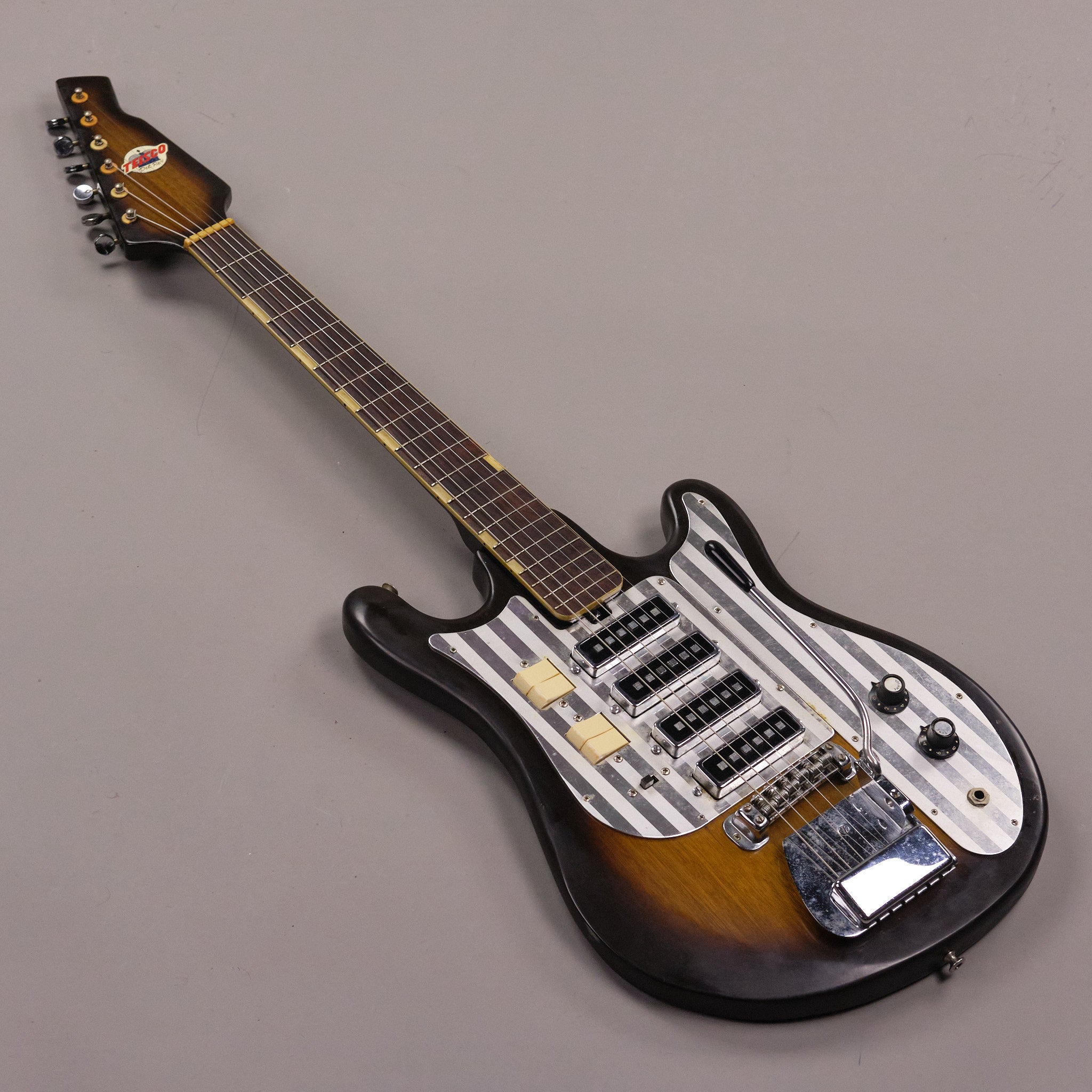 c1960s Teisco Del Rey (Japan, Sunburst)