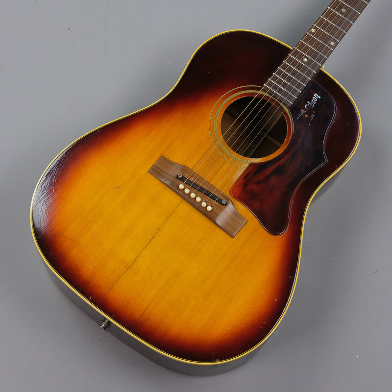 1967 Gibson J-45 ADJ (USA, Sunburst, Pickup, HSC)