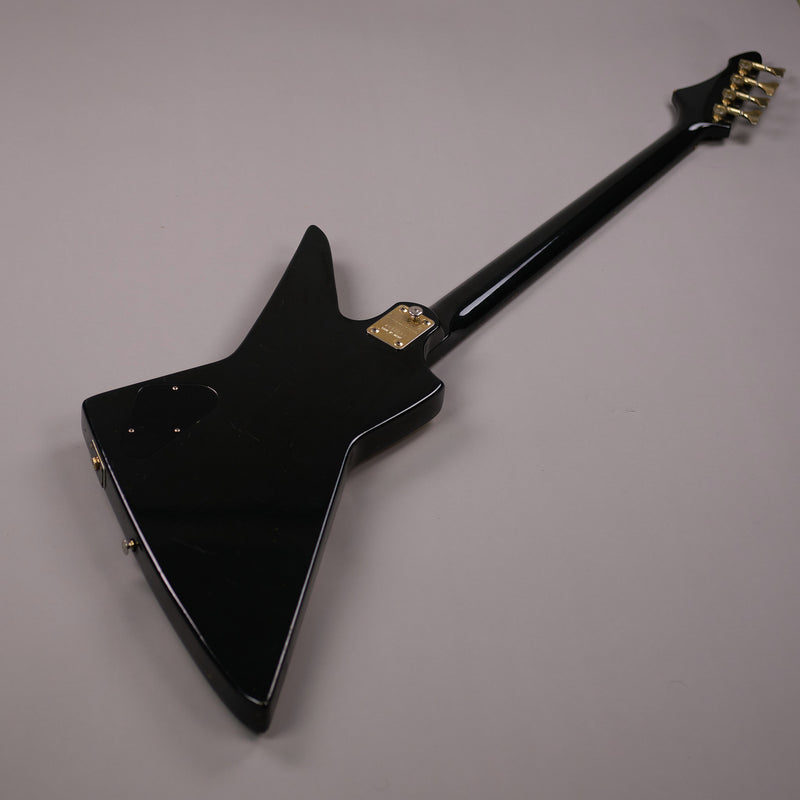 1984 Aria Pro II ZZB Custom Bass (Japan, Black & White)