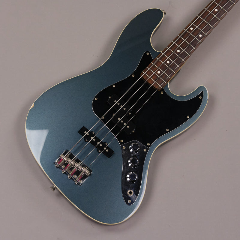 2005 Fender Aerodyne Jazz Bass (Japan, Gun Metal Blue)