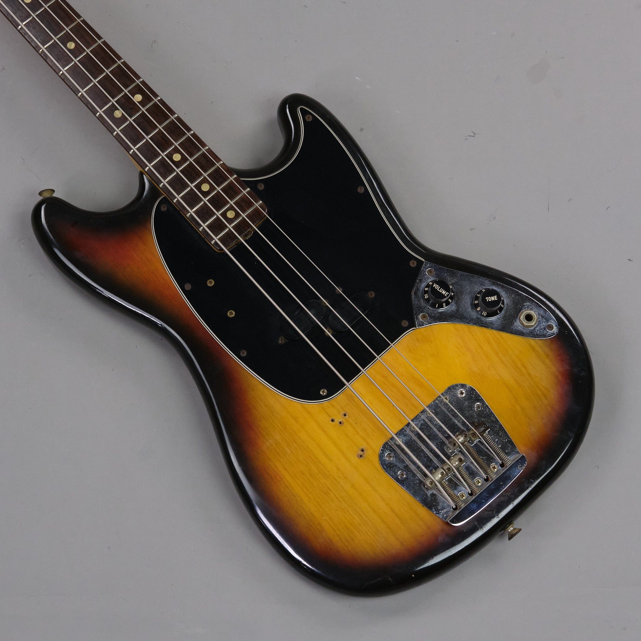 Fender USA Mustang Bass ブラック Open Box Fender Mustang Bass Ebony Fingerboard Limited