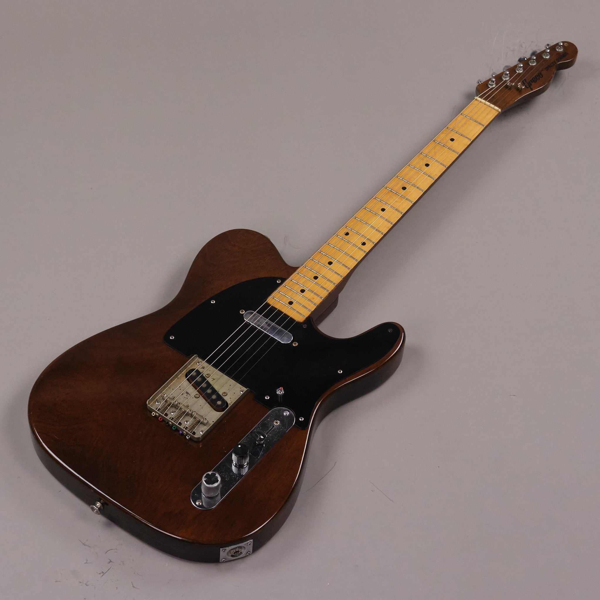 1976 Greco Spacey Sounds Telecaster  (Japan, Mocha Brown)