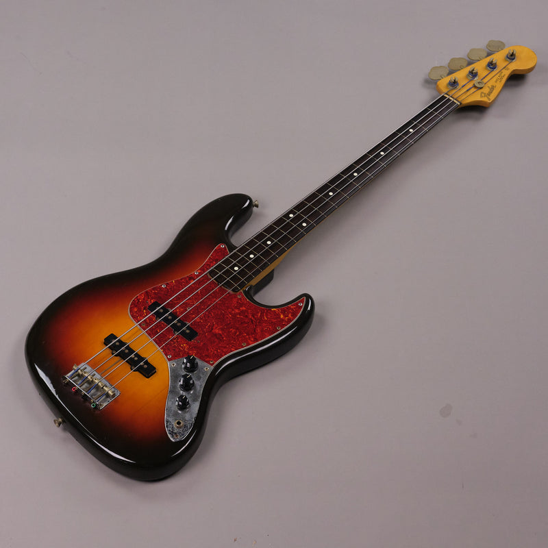 1989 Fender Fretless Jazz Bass (Japan, Sunburst )
