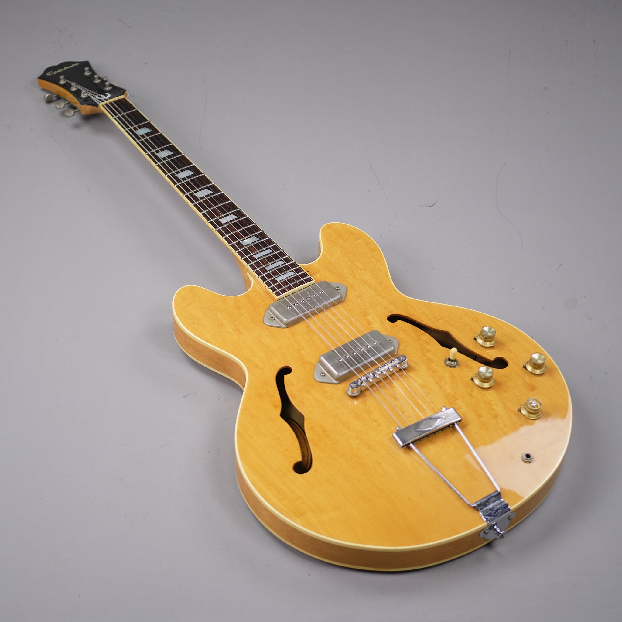 1988 Epiphone Casino (Japan, Natural, HSC)