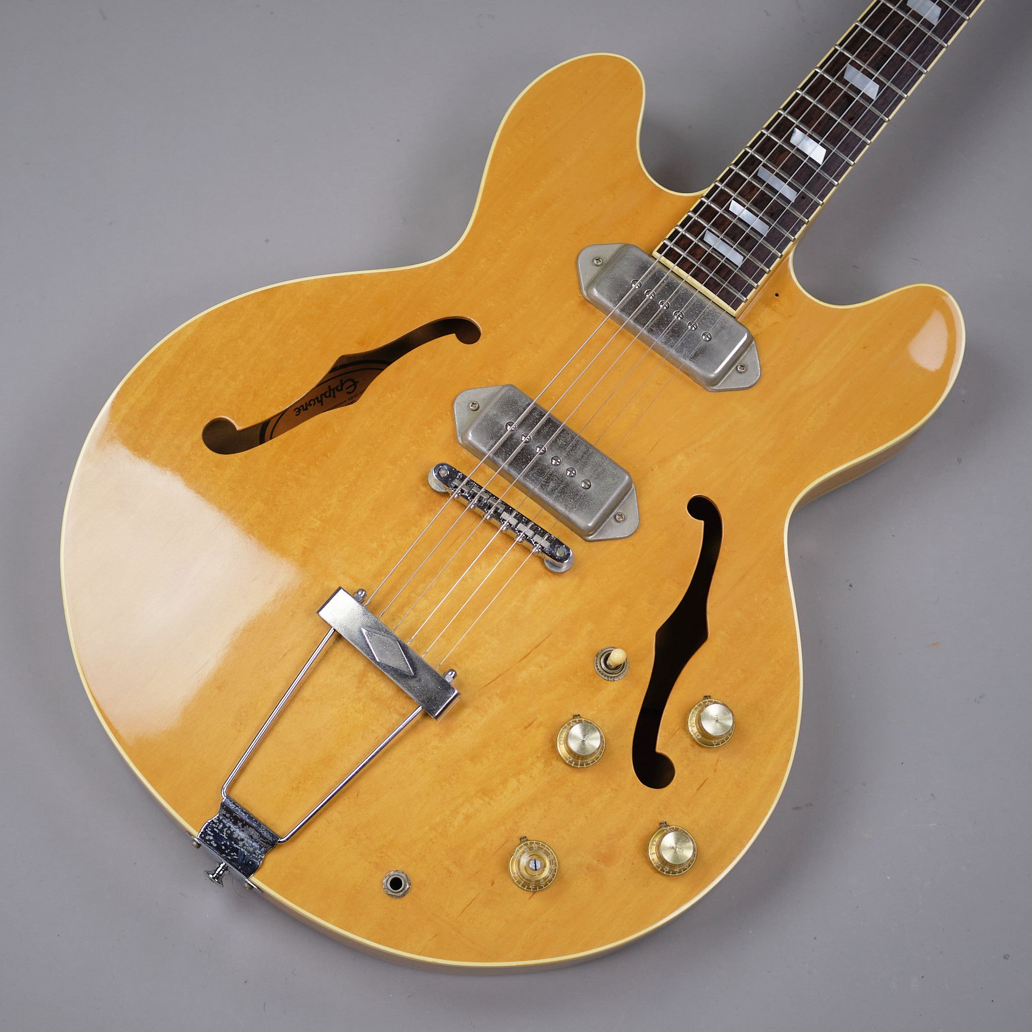 1988 Epiphone Casino (Japan, Natural, HSC)