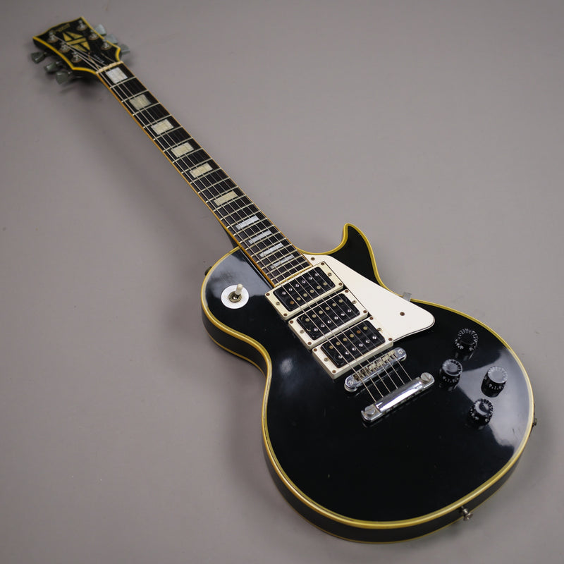 1978 Greco EG-600 Les Paul Custom (Japan, Black, HSC)