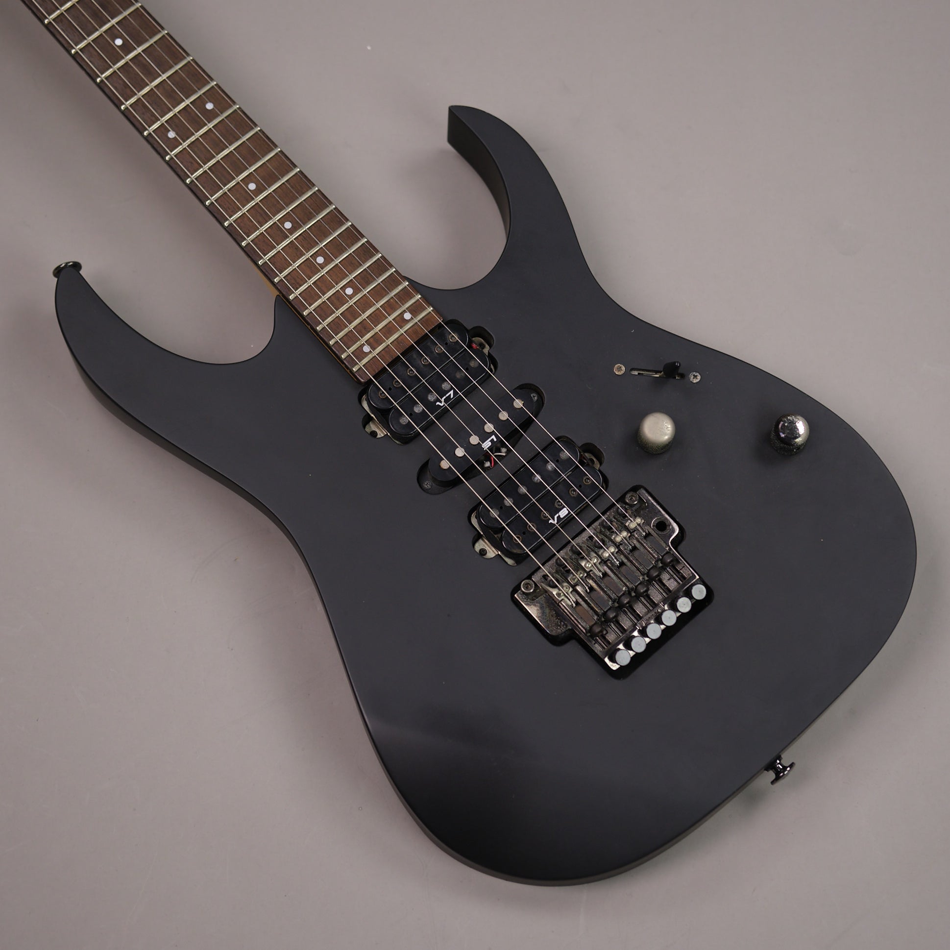 2007 Ibanez J Craft Prestige RG1570 (Japan, Suede Black, OHSC)