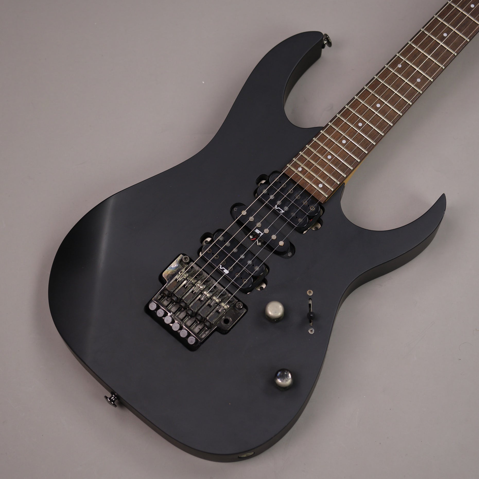 2007 Ibanez J Craft Prestige RG1570 (Japan, Suede Black, OHSC)