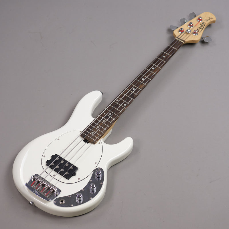 c2020s Sterling Musicman RAYSS4 Stingray Bass (Indonesia, White, Shortscale)