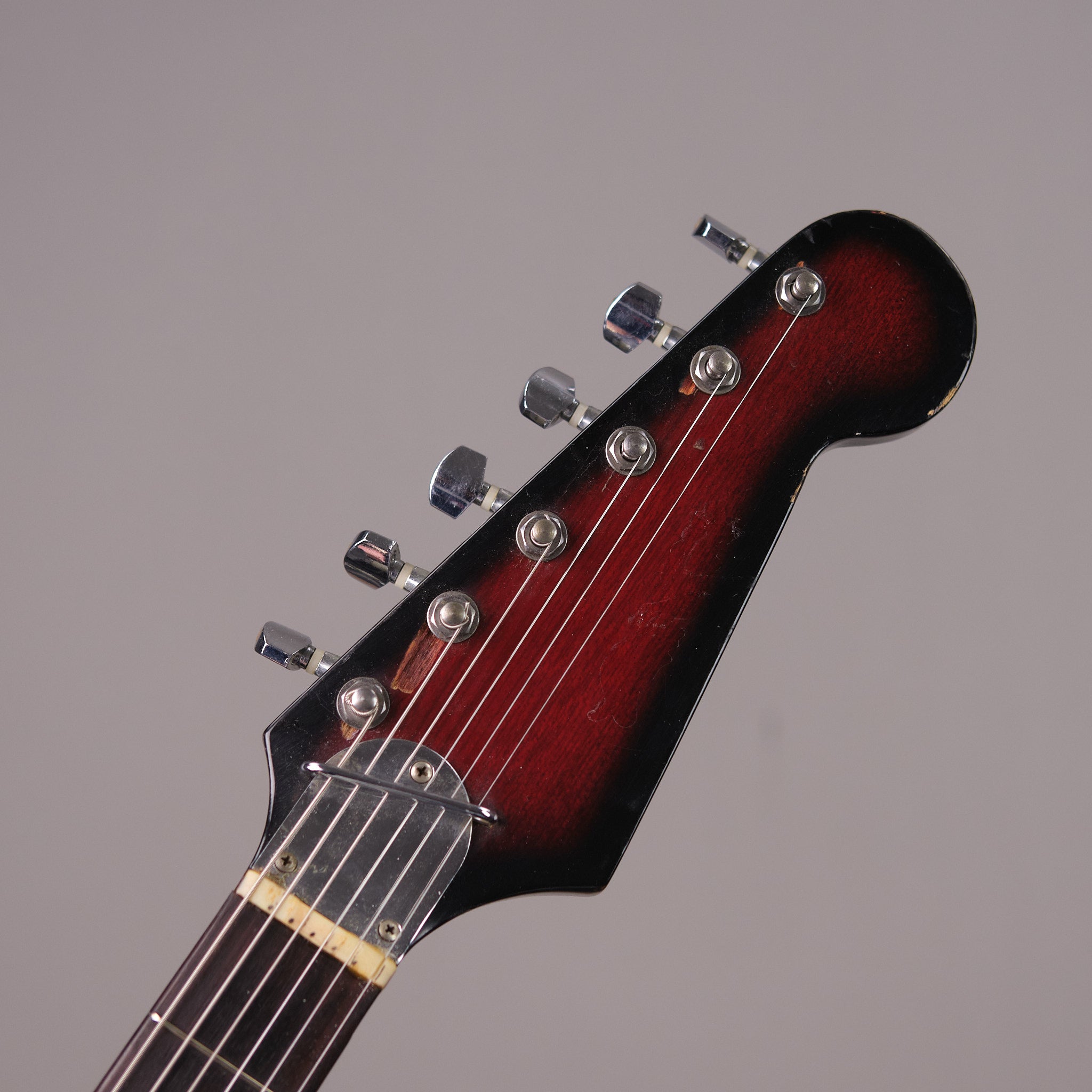 c1960s Teisco Electric Guitar (Japan, Cherry Sunburst)