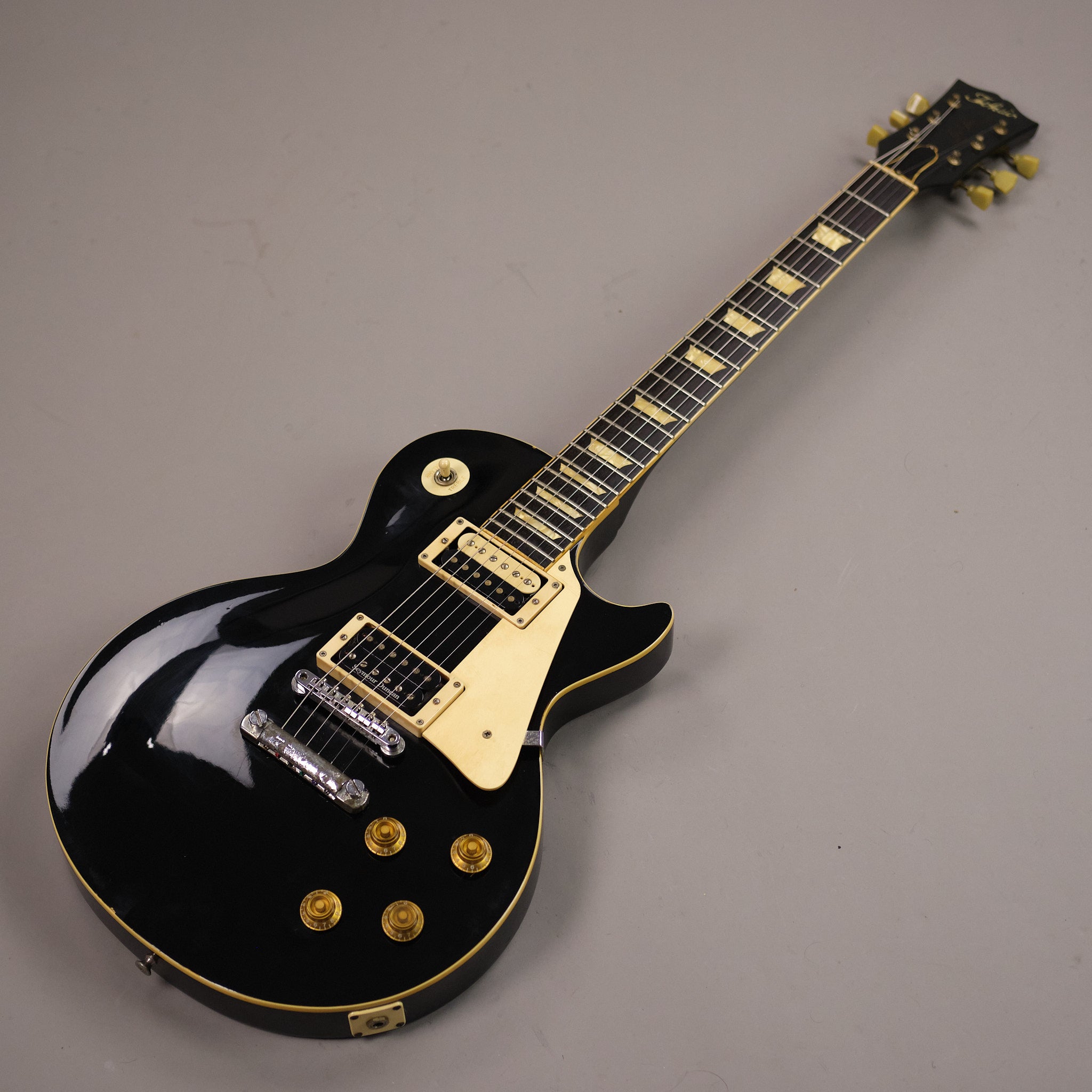 1979 Tokai LS-60 Les Paul Reborn (Japan, Black, HSC)